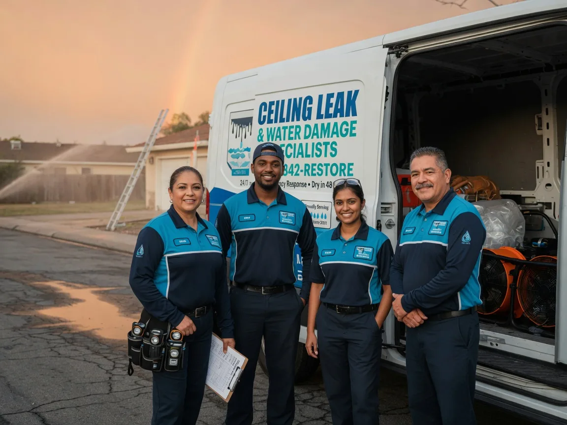 Ceiling Leak Cleanup company in West Lebanon, NH