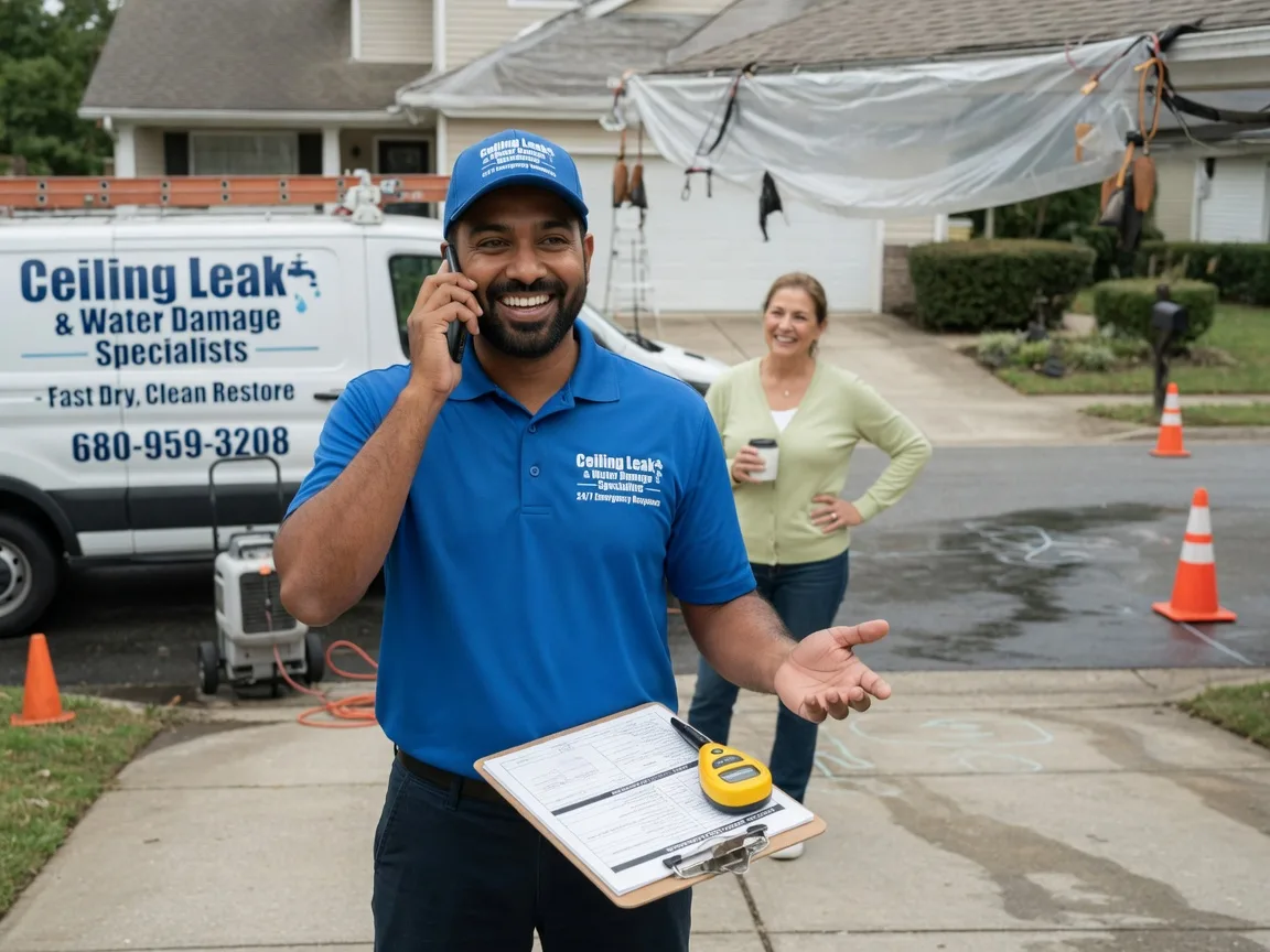 Ceiling Leak Cleanup West Lebanon, NH FAQs